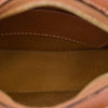 Celine Triomphe Coated Canvas Embroidered Round Purse on Strap Secondhand