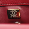 Chanel Mini Chevron Lambskin Coco Top Handle Bag Secondhand