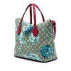 Gucci GG Supreme Blooms Linea A Fold Over Tote Secondhand
