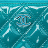 Chanel Medium Quilted Patent O Case Clutch Secondhand