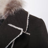 Prada Vintage Wool Jacket with Fur Collar