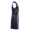 Secondhand Richmond Black Leather Tailored Dress - '10s