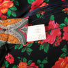 Secondhand Dolce & Gabbana Floral Fringe Tiered Maxi Skirt-'90s