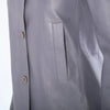 Secondhand Calvin Klein Collection Grey Calfskin Leather Blazer