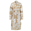 Secondhand Tao by Comme des Garçons Gold Baroque Pattern Trench Coat - '10s