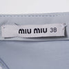 second hand Miu Miu Pale Blue Structured Cocktail Dress