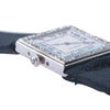Secondhand Cartier Art Déco Diamond & Onyx Wristwatch in Platinum and Gold, Circa 1925