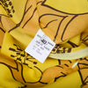 Dolce & Gabbana Yellow Floral Silk Midi Dress - '00s