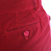 Gucci by Tom Ford Red Cotton Velvet Pantsuit - '90s