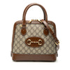 Gucci Small GG Supreme Horsebit 1955 Satchel Secondhand
