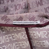 Secondhand Fendissime by Fendi Pink Brown Logo Jacquard Tailored Blazer Jacket