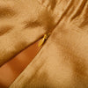 Secondhand Miu Miu Gold Silk Top with Embellished Neckline