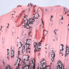 Secondhand Prada Floral Long Sleeve Dress in Pink 