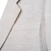 Secondhand Giorgio Armani Beige Textured Blazer - '00s