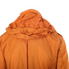 Second hand Loro Piana Orange Silk Hooded Safari Jacket