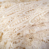 Secondhand D&G Ivory Crochet Lace Fringe Maxi Cardigan