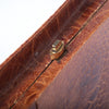 Secondhand Collection Privèe Cognac Embossed Leather Structured Handbag-'60s