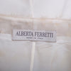 second hand Alberta Ferretti Ivory Lace Slip Dress 