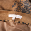 Secondhand Roberto Cavalli Tattoo Tiger Suede Skirt- '00s