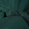 Secondhand Prada Green Mini Dress With Contrast Pleated Insert - '10s
