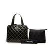 Chanel CC Lambskin Wild Stitch Handbag Secondhand