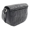 Dior Mini Gravity Leather Saddle Messenger Bag with Flap Secondhand