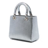 Dior Medium Metallic Patent Microcannage Lady Dior Secondhand
