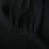 second hnad Yves Saint Laurent Rive Gauche Black Silk Knit Balloon Dress -