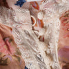 second hand Zimmermann August Lace-Trimmed Floral Cotton Mini Dress 