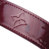 Secondhand Louis Vuitton Amarante Monogram Vernis LV Frame Belt-'10s