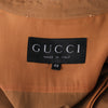 Gucci by Tom Ford Camel Two-Piece Pant & Wrap Blouse Ensemble - '90s
