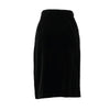 Gianni Versace Black Velvet Skirt - '90s Second hand