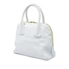 Burberry Small Grained Calfskin Greenwood Satchel Secondhand