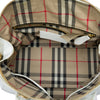 Secondhand Burberry Small Grained Calfskin Greenwood Satchel