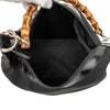 Gucci Nylon Bamboo Shoulder Bag Secondhand