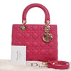 Dior Medium Lambskin Cannage Lady Dior Secondhand