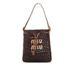 Miu Miu Mini Raffia Logo Handbag Secondhand