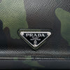 Prada Saffiano Camouflage Print Briefcase Secondhand