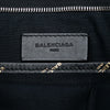 Secondhand Balenciaga Lambskin Allover Logo Zip Pouch
