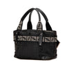 Fendi Zucca Nylon Zip Code Handbag Secondhand