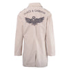 Secondhand Dolce & Gabbana Beige Trench Coat With Back Graphic