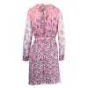 Secondhand Prada Floral Long Sleeve Dress in Pink 
