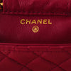 Secondhand Chanel Mini Timeless Mini Shoulder Bag In Red Quilted Leather - '90s