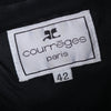 second hand Courrèges Black Wool Dress