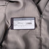 second hand Prada Grey Ruched Sleeve Draped Midi Dress