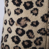 Secondhand Gaetano Navarra Leopard Print Overcoat with Multicolor Fur - '10s