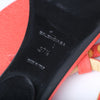 Secondhand Balenciaga Leather Studded Accents T-Strap Sandals 
