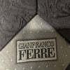 Gianfranco Ferré Black Silk and Wool Tie - '90s Second hand