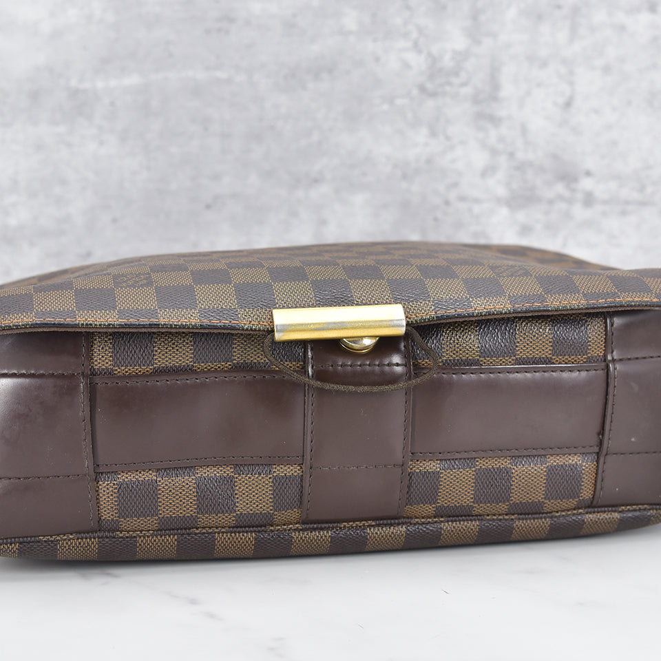 Louis Vuitton Damier Ebene Canvas and Leather Bastille Messenger