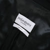 Secondhand Yves Saint Laurent by Tom Ford Runway Ruffle Wool Coat - '00s